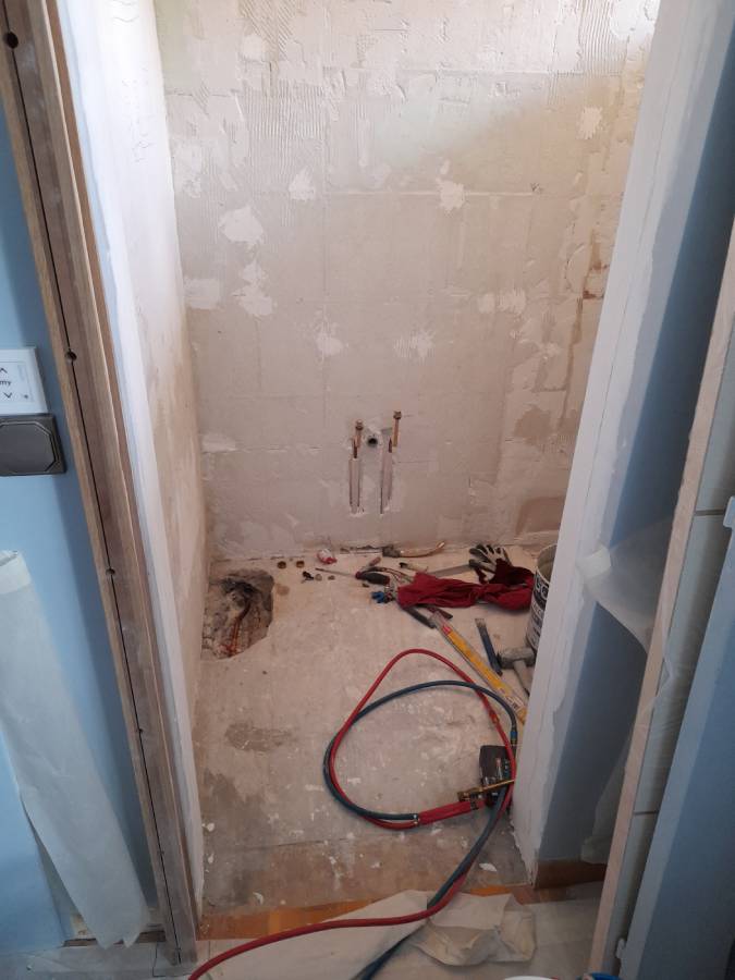 R&eacute;novation compl&egrave;te d'une petite salle de bain image 5